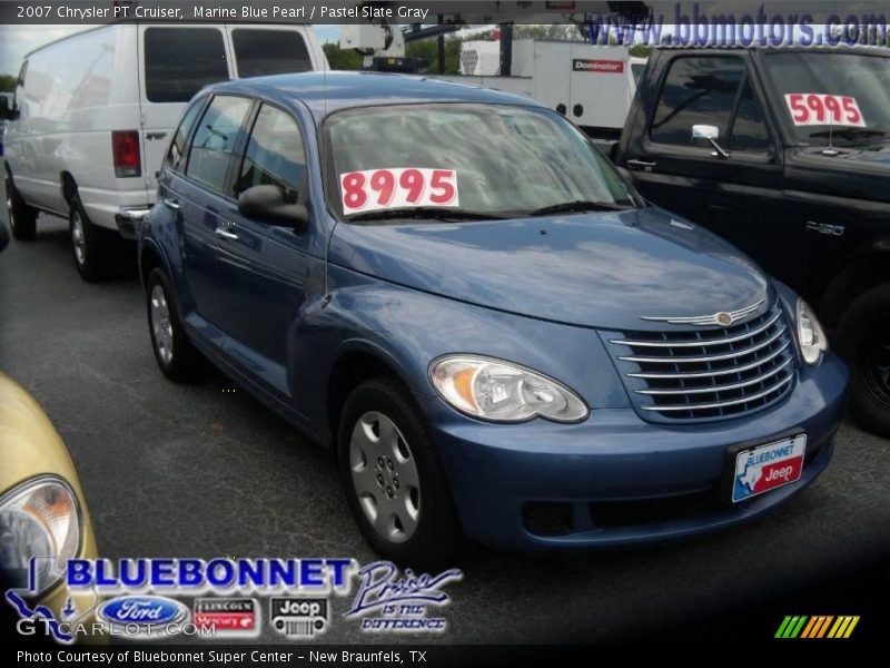 Marine Blue Pearl / Pastel Slate Gray 2007 Chrysler PT Cruiser