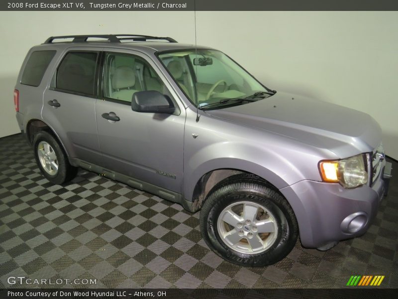 Tungsten Grey Metallic / Charcoal 2008 Ford Escape XLT V6
