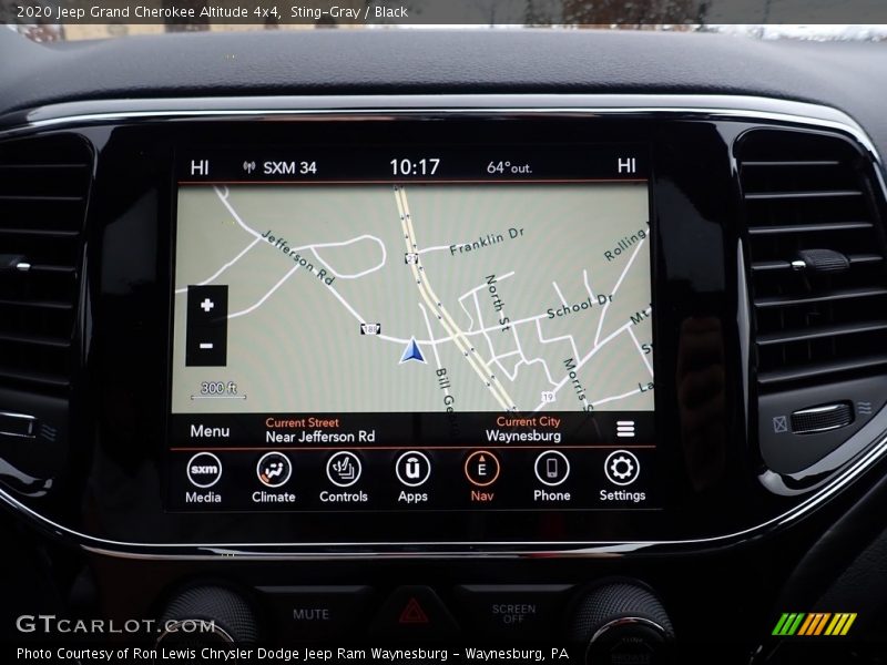 Sting-Gray / Black 2020 Jeep Grand Cherokee Altitude 4x4