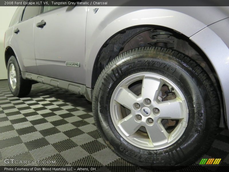 Tungsten Grey Metallic / Charcoal 2008 Ford Escape XLT V6