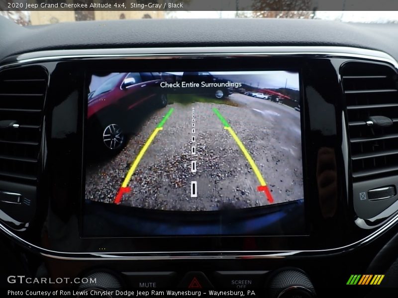 Sting-Gray / Black 2020 Jeep Grand Cherokee Altitude 4x4