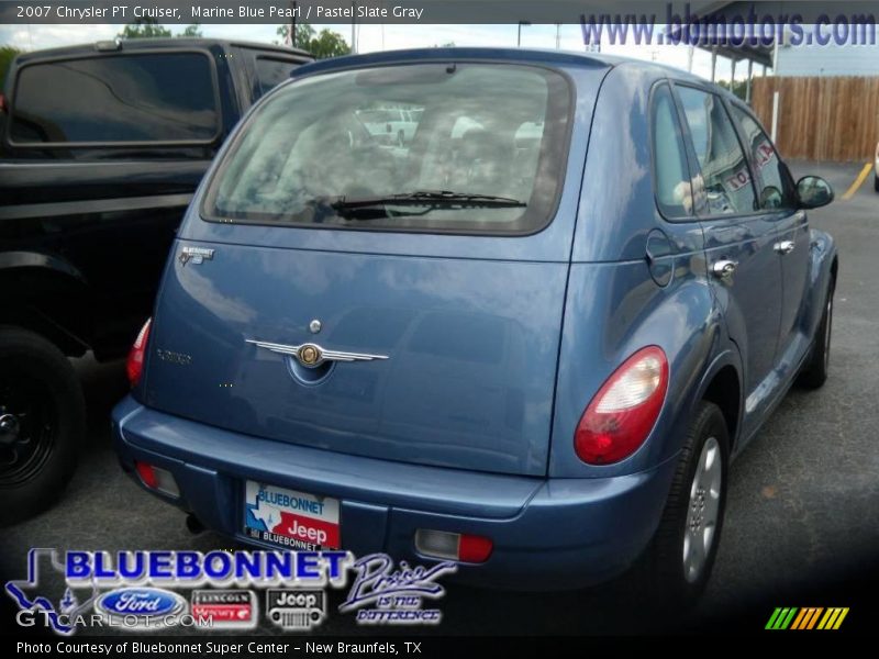 Marine Blue Pearl / Pastel Slate Gray 2007 Chrysler PT Cruiser