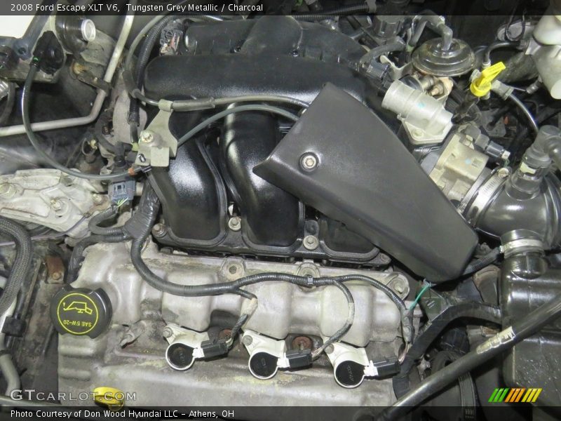 Tungsten Grey Metallic / Charcoal 2008 Ford Escape XLT V6