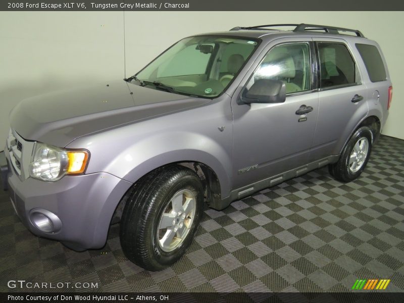 Tungsten Grey Metallic / Charcoal 2008 Ford Escape XLT V6