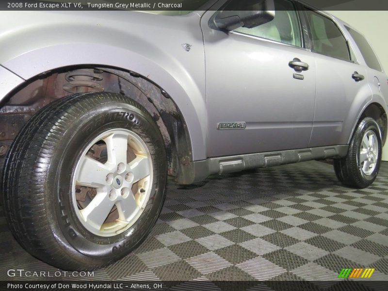 Tungsten Grey Metallic / Charcoal 2008 Ford Escape XLT V6