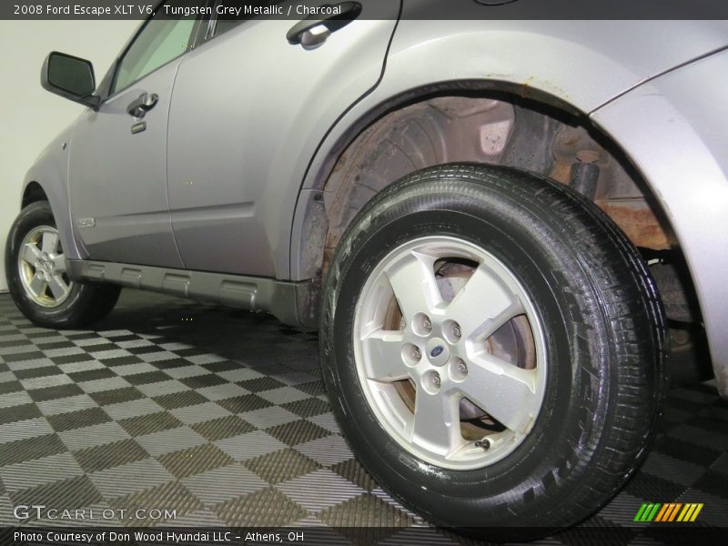 Tungsten Grey Metallic / Charcoal 2008 Ford Escape XLT V6