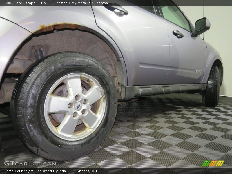 Tungsten Grey Metallic / Charcoal 2008 Ford Escape XLT V6