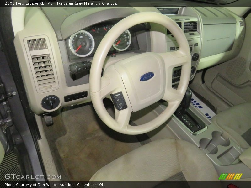 Tungsten Grey Metallic / Charcoal 2008 Ford Escape XLT V6