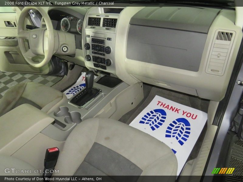Tungsten Grey Metallic / Charcoal 2008 Ford Escape XLT V6