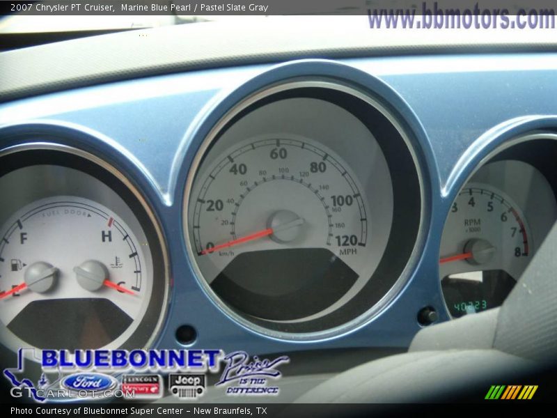 Marine Blue Pearl / Pastel Slate Gray 2007 Chrysler PT Cruiser