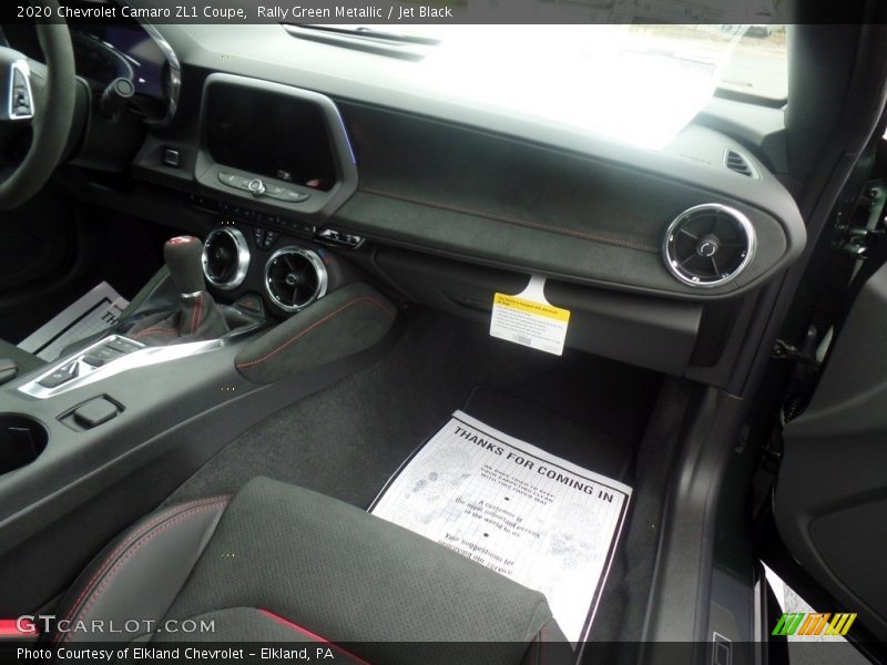 Rally Green Metallic / Jet Black 2020 Chevrolet Camaro ZL1 Coupe