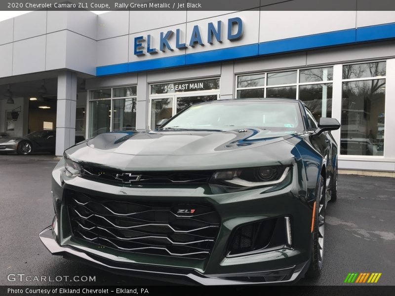 Rally Green Metallic / Jet Black 2020 Chevrolet Camaro ZL1 Coupe