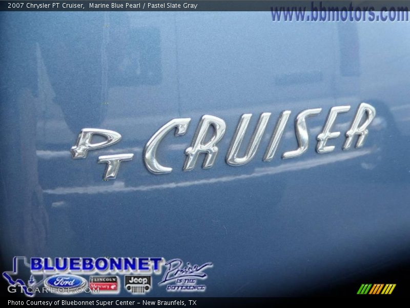 Marine Blue Pearl / Pastel Slate Gray 2007 Chrysler PT Cruiser