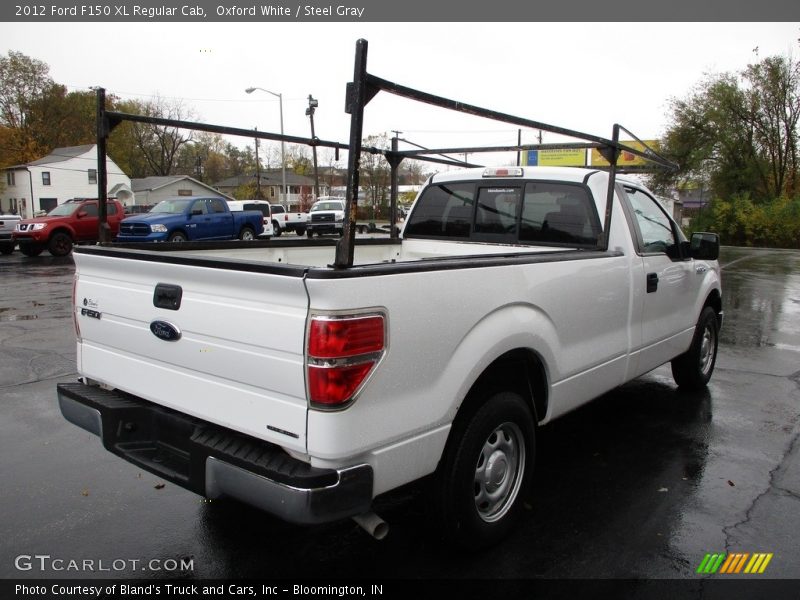 Oxford White / Steel Gray 2012 Ford F150 XL Regular Cab