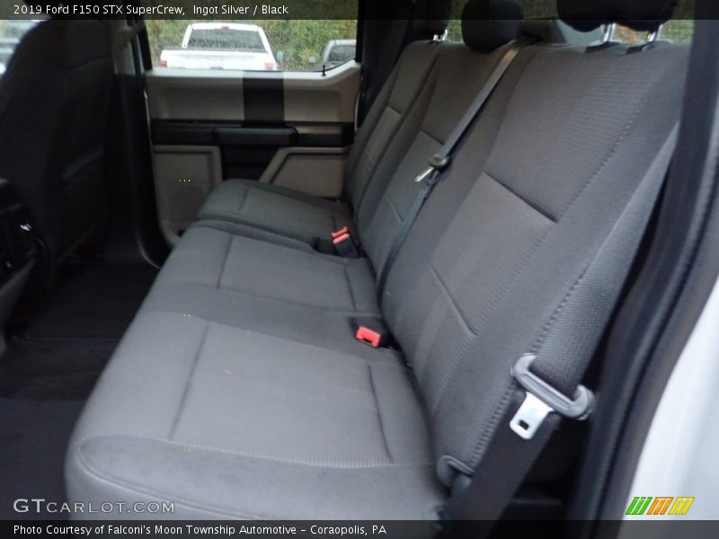 Ingot Silver / Black 2019 Ford F150 STX SuperCrew