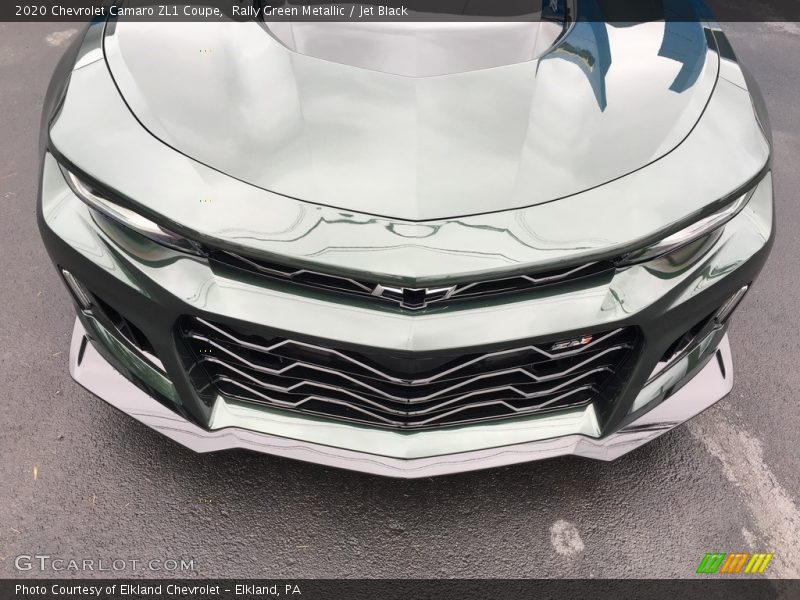 Rally Green Metallic / Jet Black 2020 Chevrolet Camaro ZL1 Coupe