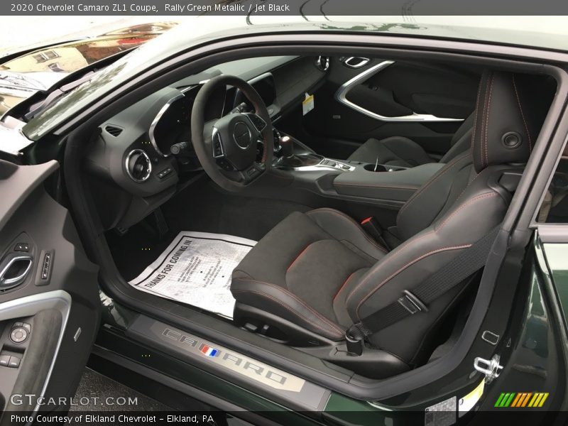Front Seat of 2020 Camaro ZL1 Coupe