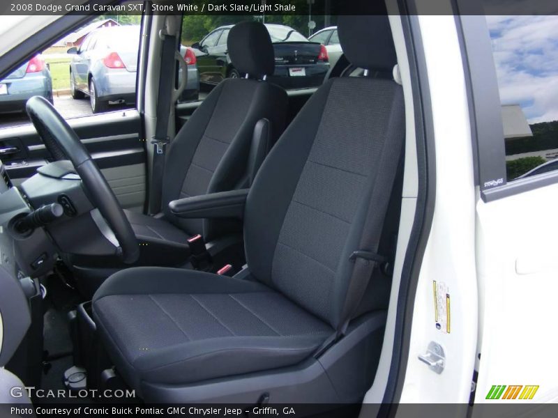 Stone White / Dark Slate/Light Shale 2008 Dodge Grand Caravan SXT
