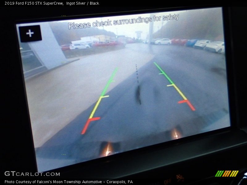 Ingot Silver / Black 2019 Ford F150 STX SuperCrew