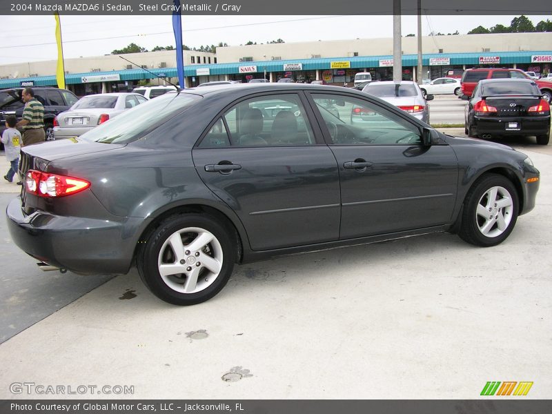 Steel Gray Metallic / Gray 2004 Mazda MAZDA6 i Sedan