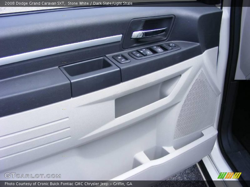 Stone White / Dark Slate/Light Shale 2008 Dodge Grand Caravan SXT