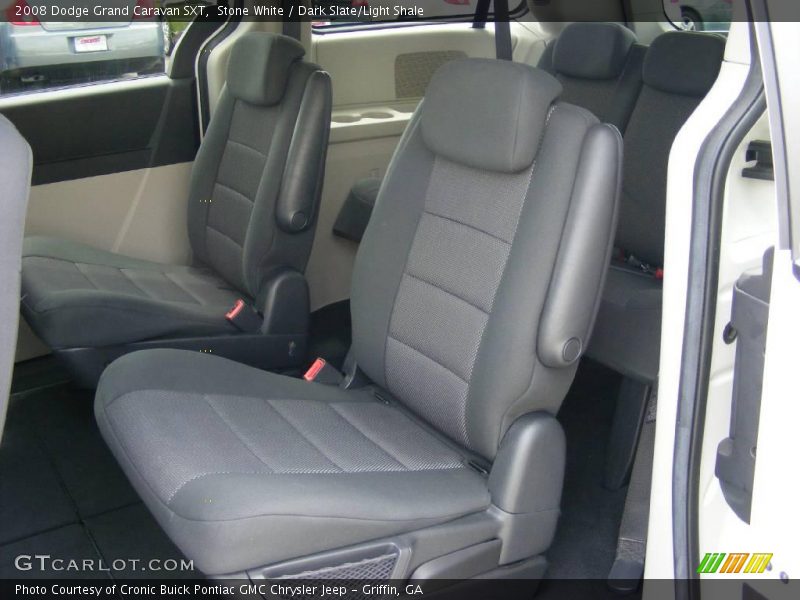 Stone White / Dark Slate/Light Shale 2008 Dodge Grand Caravan SXT