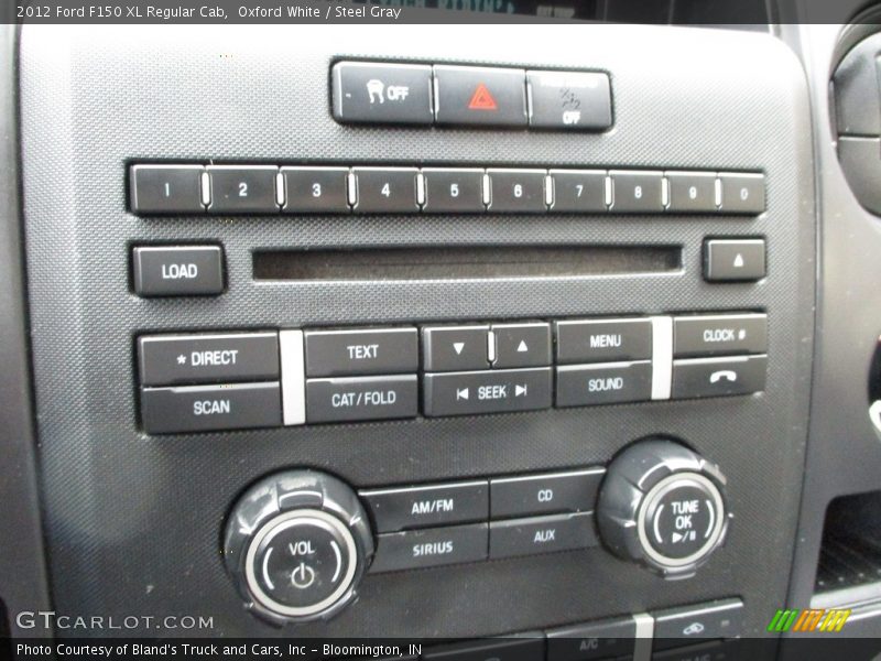 Oxford White / Steel Gray 2012 Ford F150 XL Regular Cab