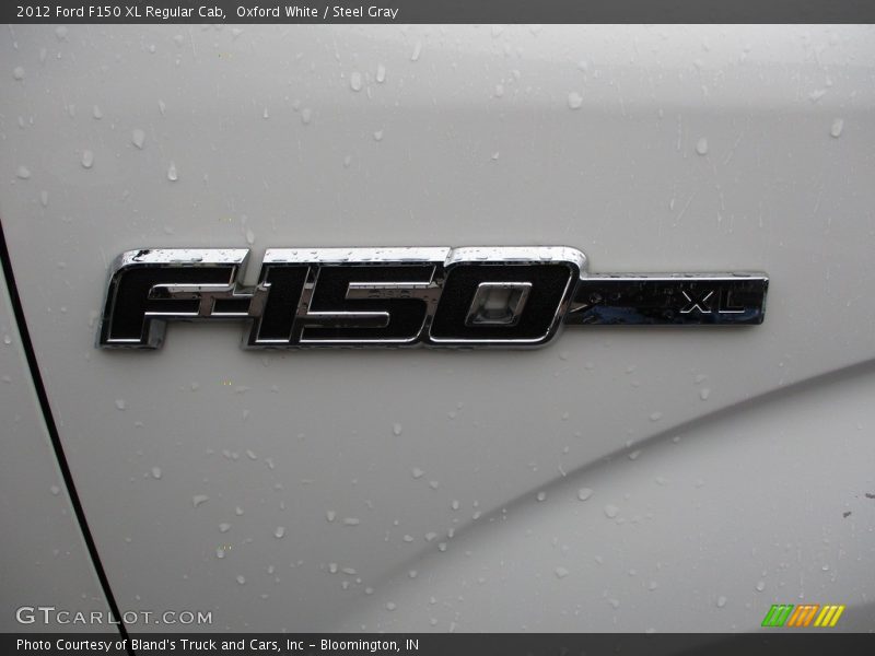 Oxford White / Steel Gray 2012 Ford F150 XL Regular Cab