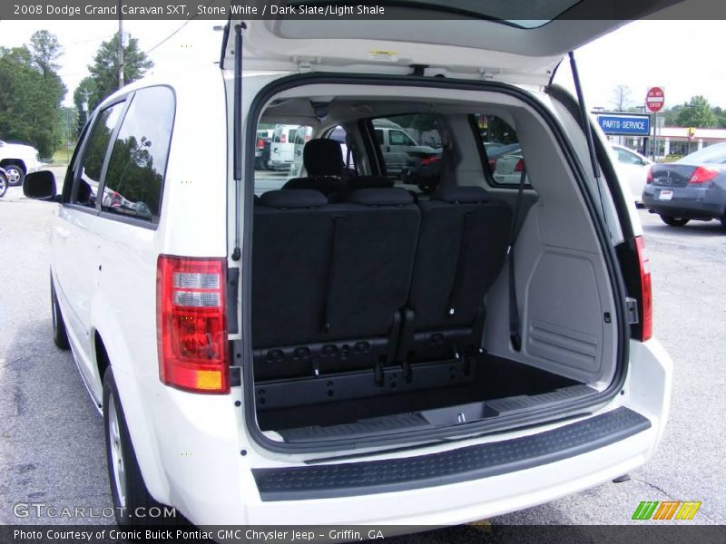 Stone White / Dark Slate/Light Shale 2008 Dodge Grand Caravan SXT