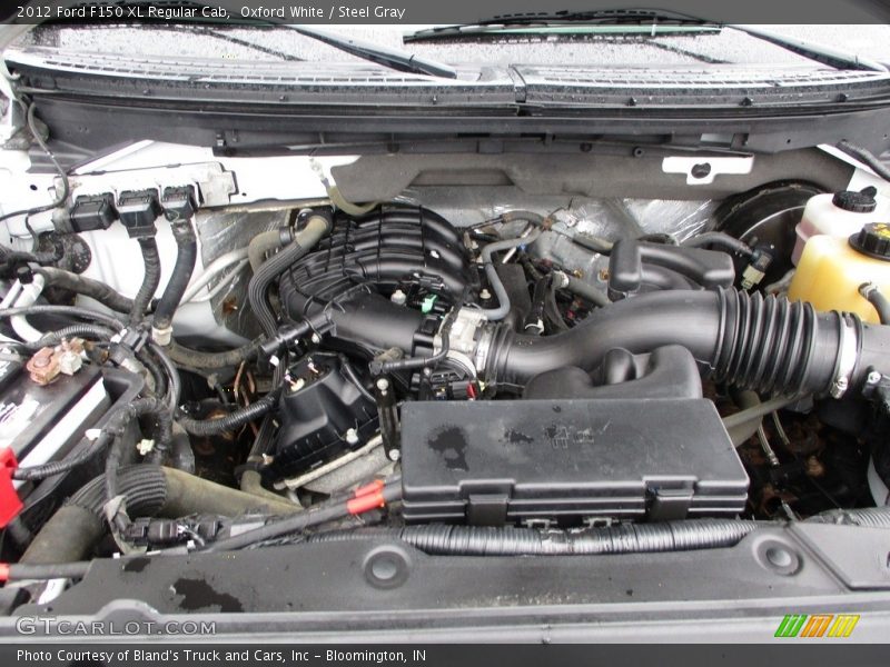 Oxford White / Steel Gray 2012 Ford F150 XL Regular Cab