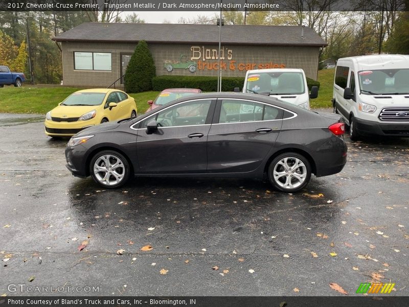 Tungsten Metallic / Dark Atmosphere/Medium Atmosphere 2017 Chevrolet Cruze Premier