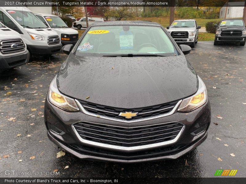Tungsten Metallic / Dark Atmosphere/Medium Atmosphere 2017 Chevrolet Cruze Premier
