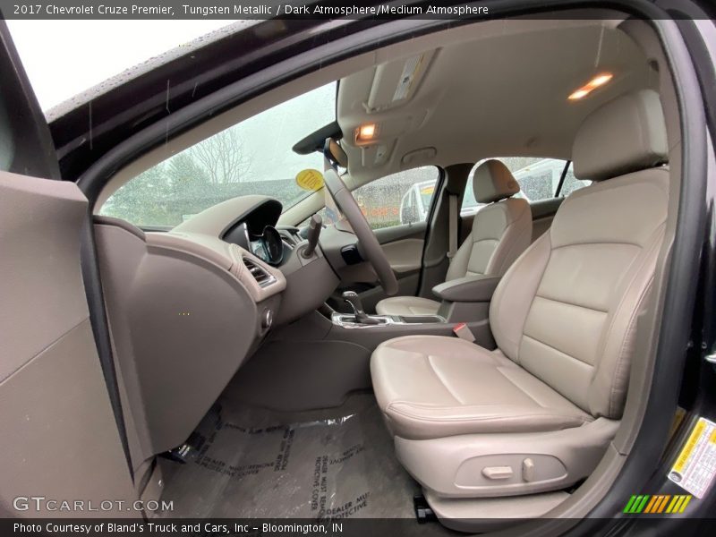 Tungsten Metallic / Dark Atmosphere/Medium Atmosphere 2017 Chevrolet Cruze Premier