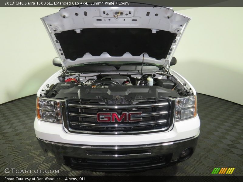Summit White / Ebony 2013 GMC Sierra 1500 SLE Extended Cab 4x4