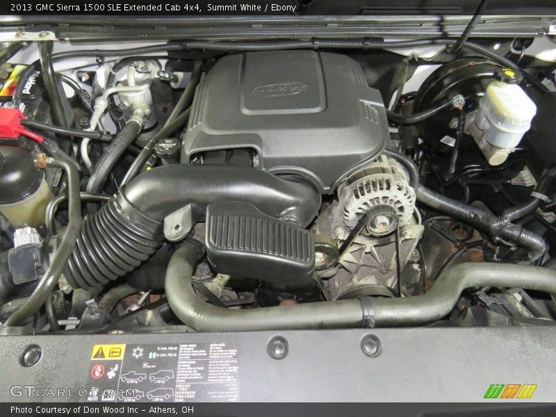 Summit White / Ebony 2013 GMC Sierra 1500 SLE Extended Cab 4x4