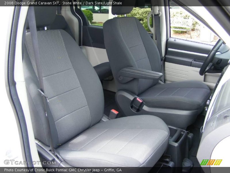 Stone White / Dark Slate/Light Shale 2008 Dodge Grand Caravan SXT