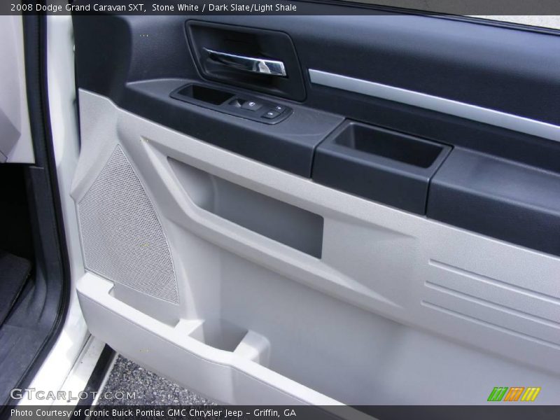 Stone White / Dark Slate/Light Shale 2008 Dodge Grand Caravan SXT