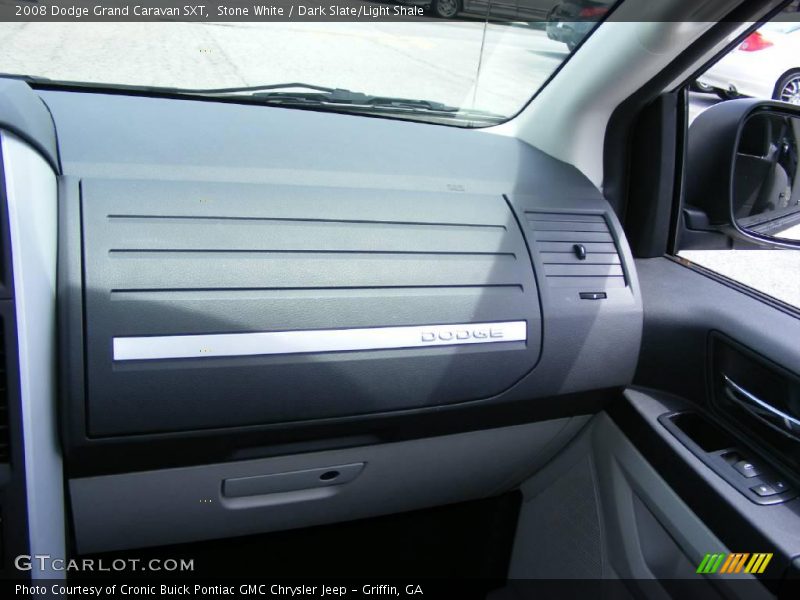 Stone White / Dark Slate/Light Shale 2008 Dodge Grand Caravan SXT