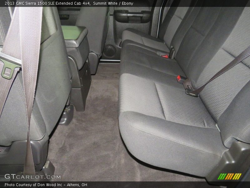 Summit White / Ebony 2013 GMC Sierra 1500 SLE Extended Cab 4x4