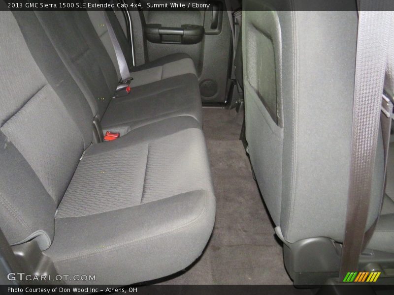 Summit White / Ebony 2013 GMC Sierra 1500 SLE Extended Cab 4x4