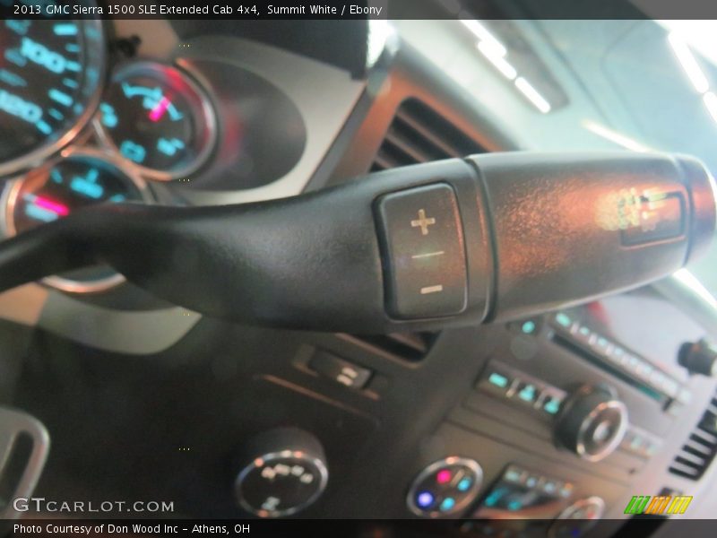 Summit White / Ebony 2013 GMC Sierra 1500 SLE Extended Cab 4x4