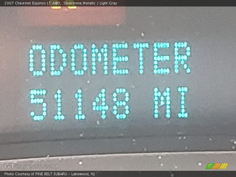 Silverstone Metallic / Light Gray 2007 Chevrolet Equinox LT AWD