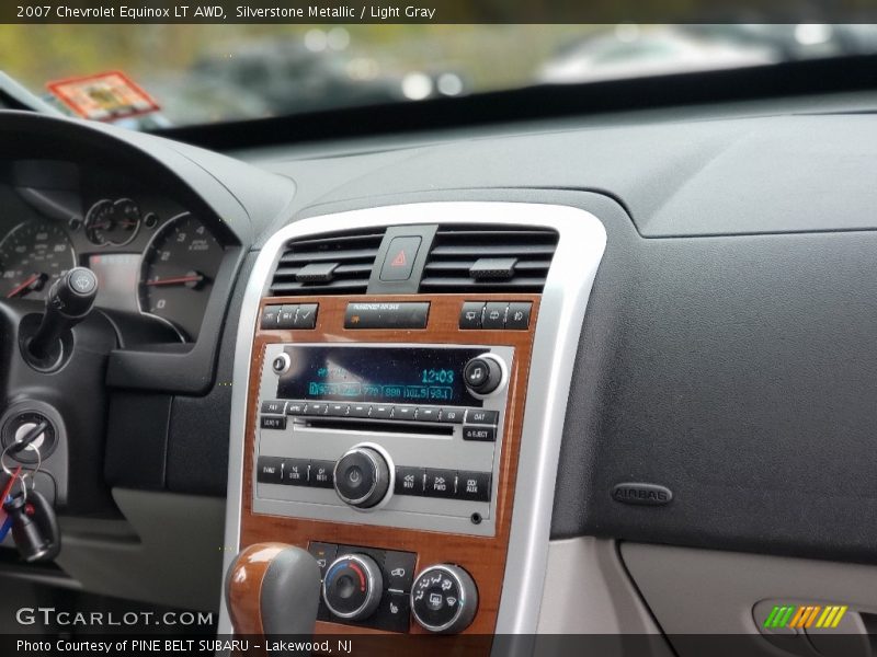 Silverstone Metallic / Light Gray 2007 Chevrolet Equinox LT AWD