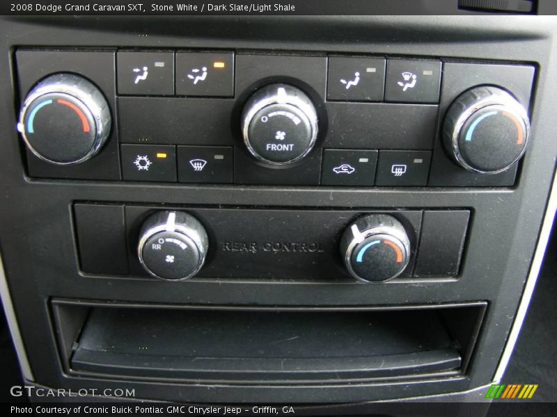 Stone White / Dark Slate/Light Shale 2008 Dodge Grand Caravan SXT