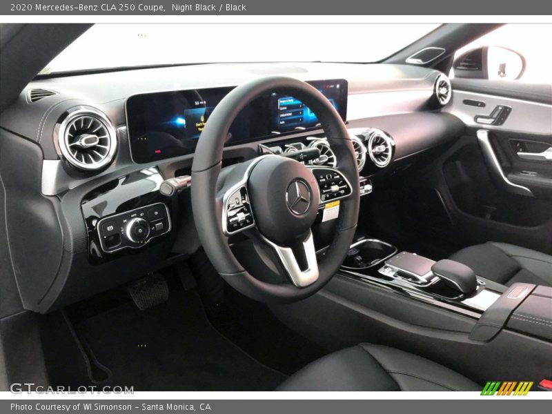 Night Black / Black 2020 Mercedes-Benz CLA 250 Coupe