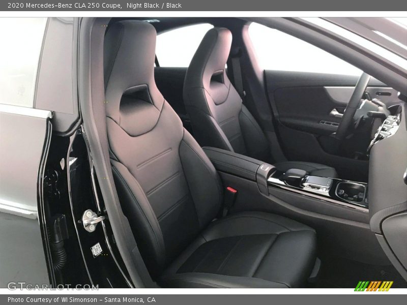Night Black / Black 2020 Mercedes-Benz CLA 250 Coupe