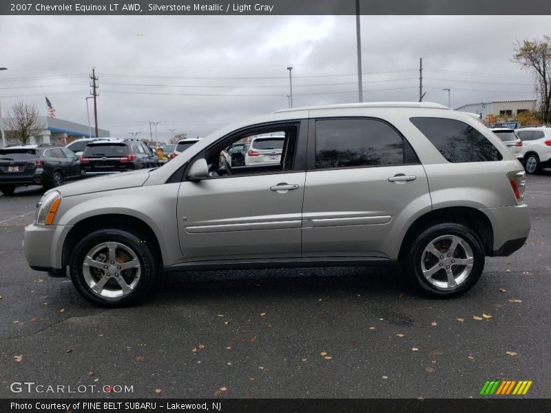 Silverstone Metallic / Light Gray 2007 Chevrolet Equinox LT AWD