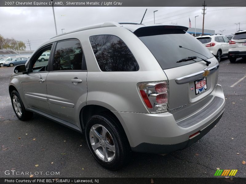 Silverstone Metallic / Light Gray 2007 Chevrolet Equinox LT AWD
