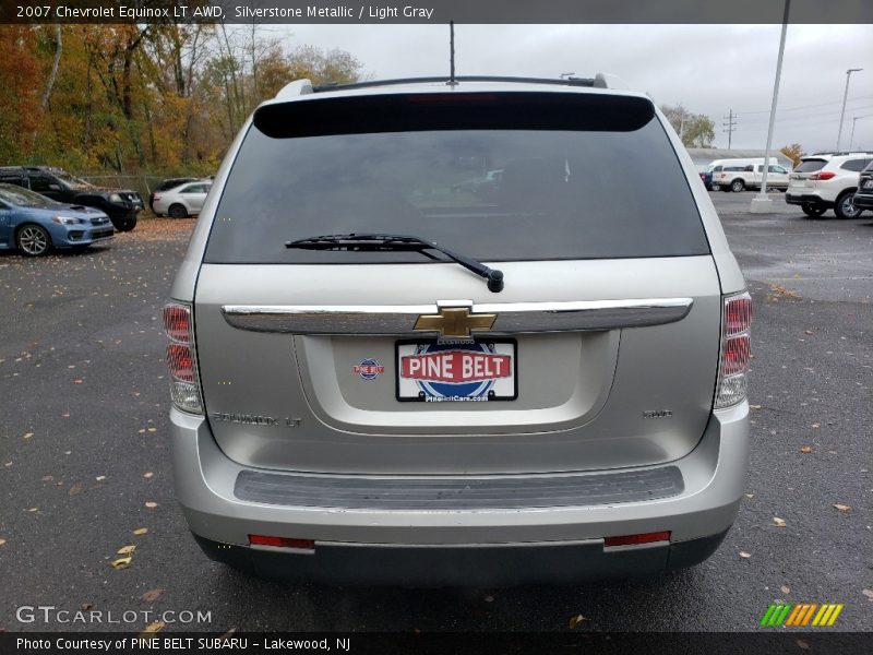 Silverstone Metallic / Light Gray 2007 Chevrolet Equinox LT AWD