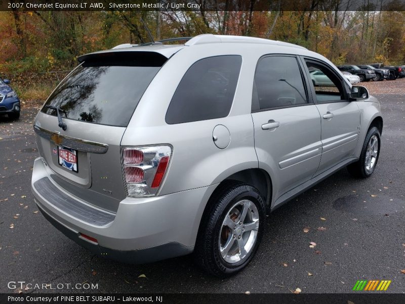 Silverstone Metallic / Light Gray 2007 Chevrolet Equinox LT AWD